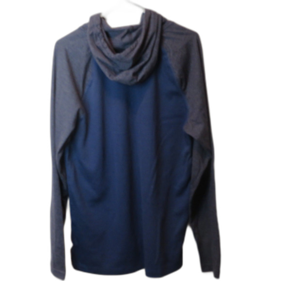 Men's Levi's Blue Gray Hoodie Pullover Size Large - Picture 2 of 5
